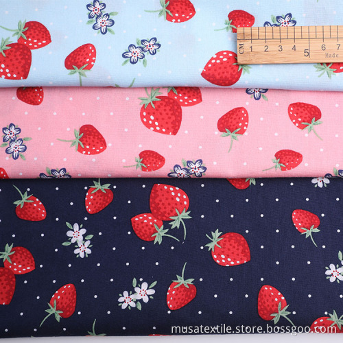 Hot Selling Printed 100% Cotton Poplin Fabric